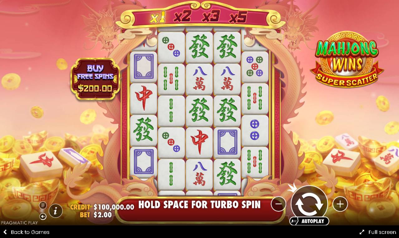 Mahjong Wins Super Scatter (Pragmatic Play) Image 2